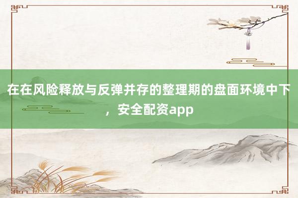 在在风险释放与反弹并存的整理期的盘面环境中下，安全配资app